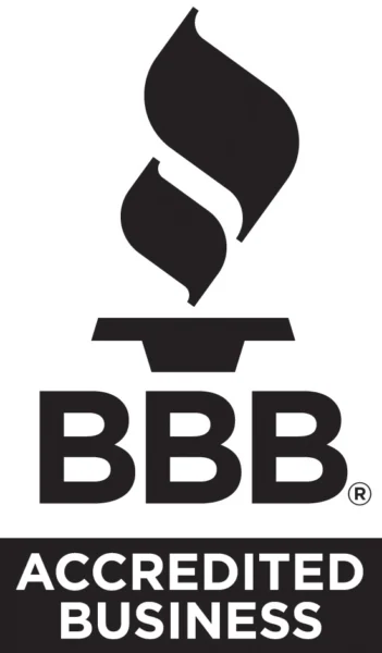 Better Business Bureau accredited business badge
