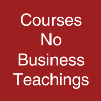 All Courses Without Business Teachings